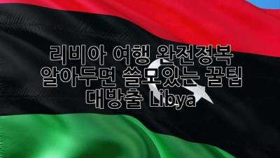 리비아 여행 완전정복 🗺️ 알아두면 쓸모있는 꿀팁 대방출! #Libya